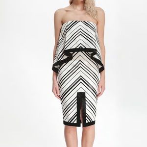 Elliatt Casuarina Strapless Dress